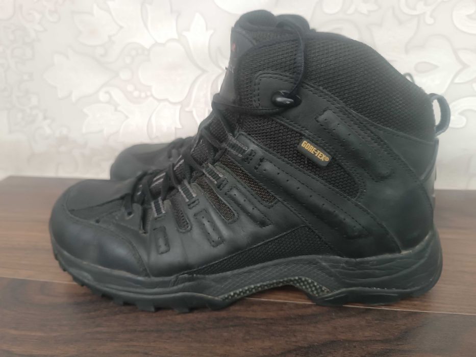 Кожа ботинки на зиму берцы Ecco gore tex 42 размер 27 см