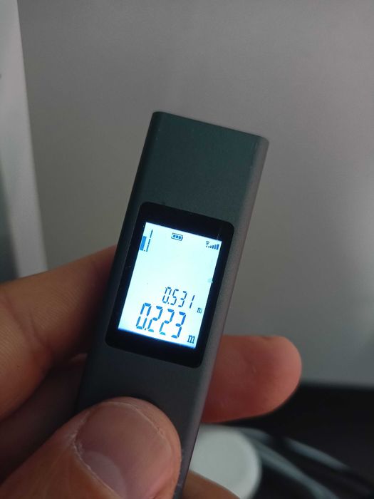 Miernik Odległości Laserowy malutki ładowany usb dokładny jak bosh