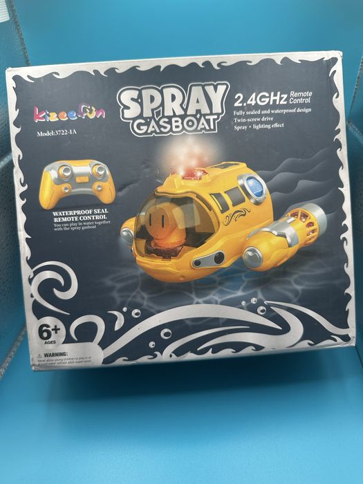 Дитячий радіокерований катер-субмарина SPRAY GASBOAT б/у