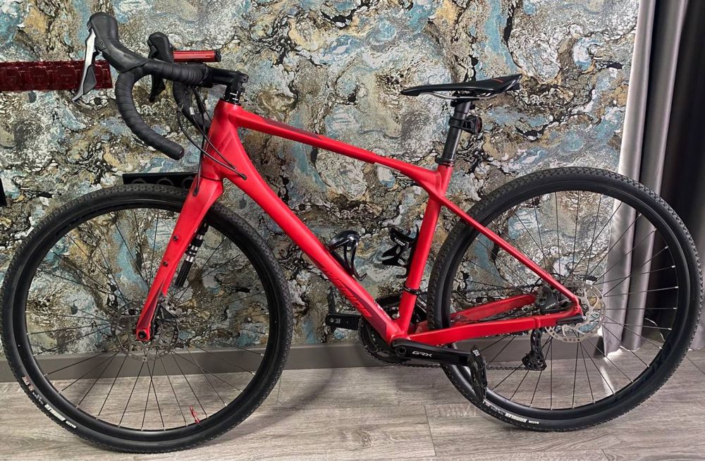 Gravel велосипед Merida Silex 700 (2021) Matt Race Red - GRX 810, 2x11