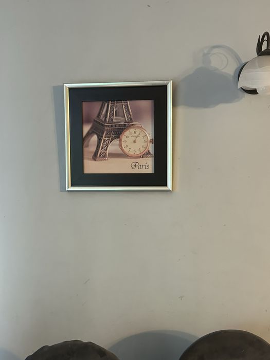 Obraz Paris  z zegarem