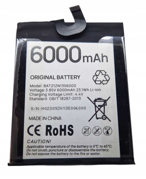 Nowa Oryginalna Bateria Doogee S98 / S98 PRO / S99