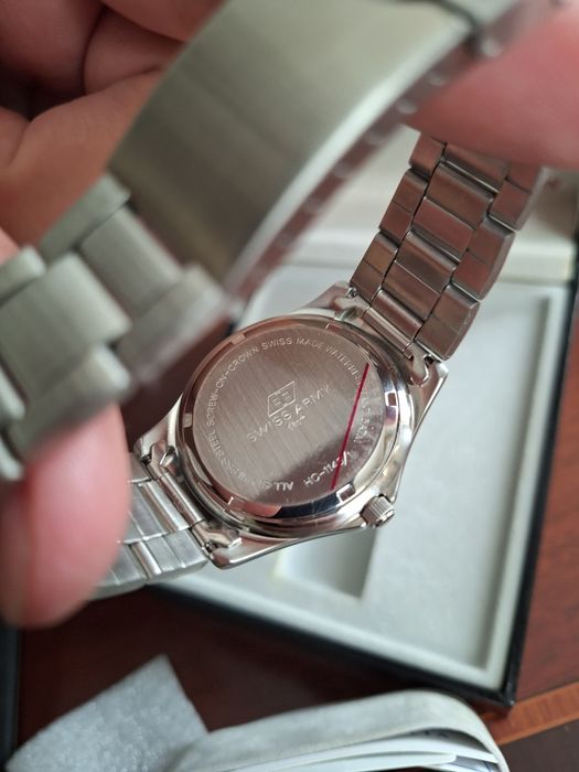 Relógio Victorinox Swiss Army vintage novo na caixa