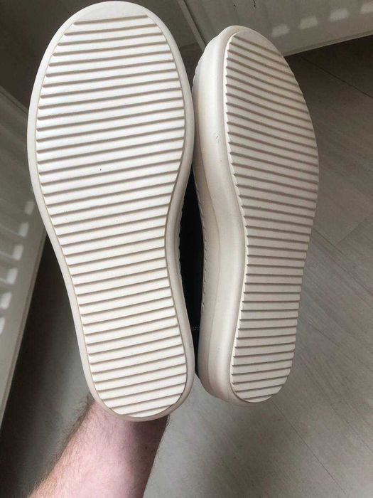Кросівки Rick Owens Vans Black | Drkshdw Vintage Ramones