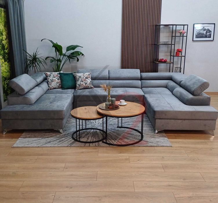 Narożnik MILANO U dostawa 3-7 dni PROMOCJA Rogówka kanapa gratis