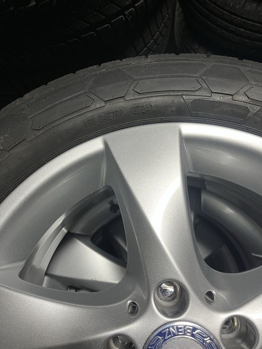 Koła zimowe salonowe 5x112 17” Mercedes Vito V-Klasa 2024r jak nowe!