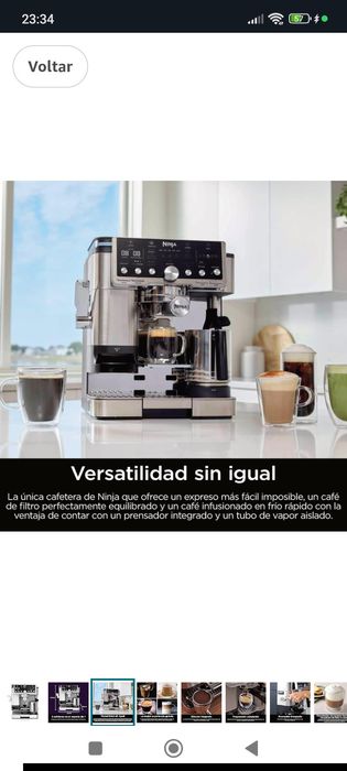 Maquina café NINJA Luxe Pro