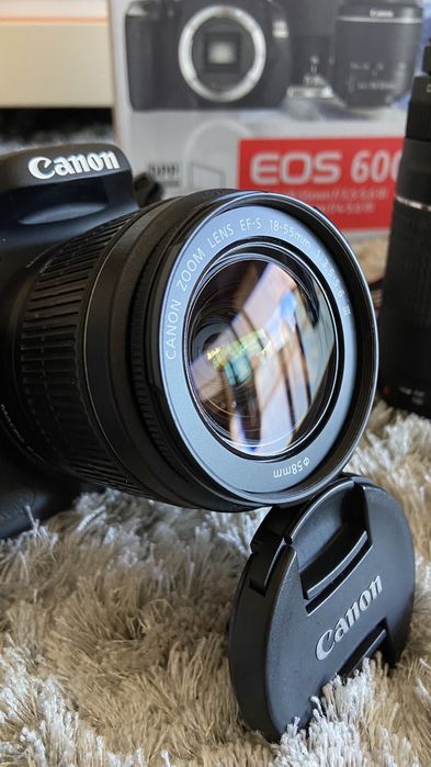 CANON EOS 600D - 2 Objetivas (18-551+75-300 MALA TRANSPORTE-OFERTA