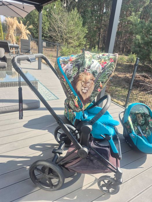 Cybex Priam DJ Khaled | elektryczne wspomaganie 2w1 + fotelik  premium