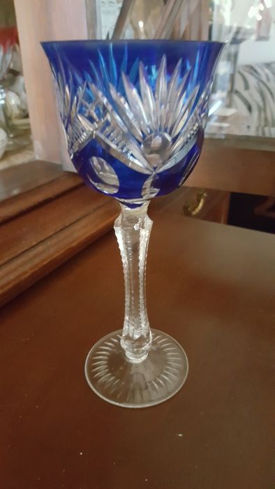 Serviço de 18 copos Cristal Boémia