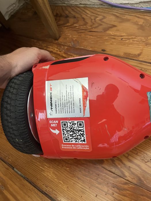 Hoverboard em excelente estado de funcionamento