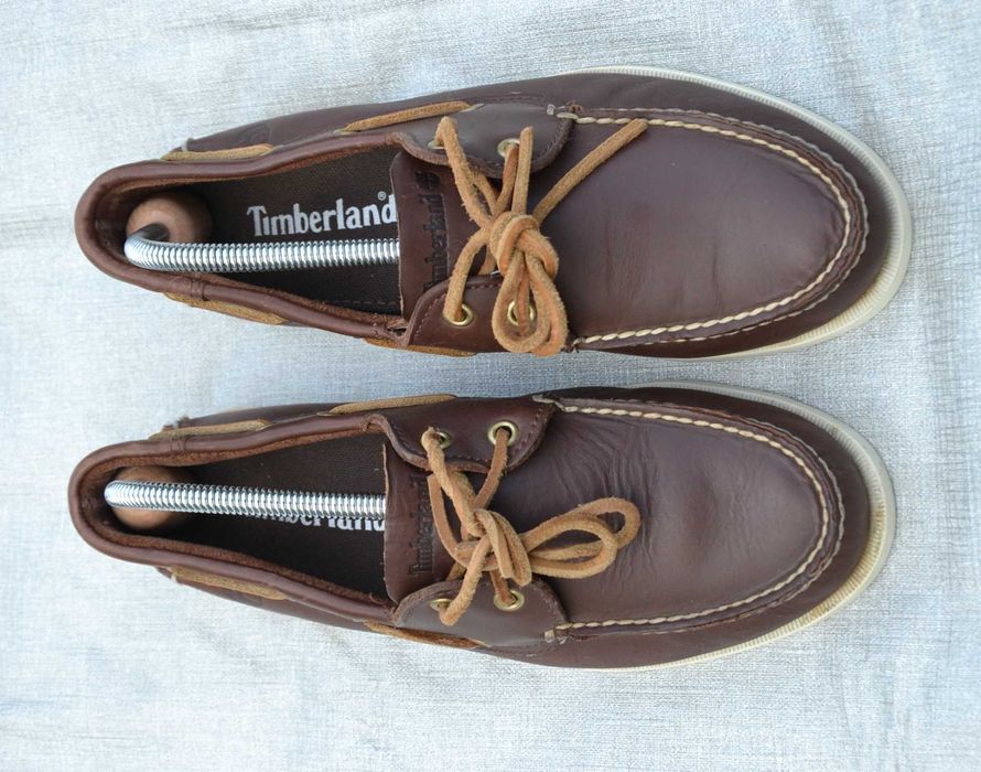 TIMBERLAND Eye Mokasyny Buty Męskie Skóra 43 Oryginalne Rare Skórzane