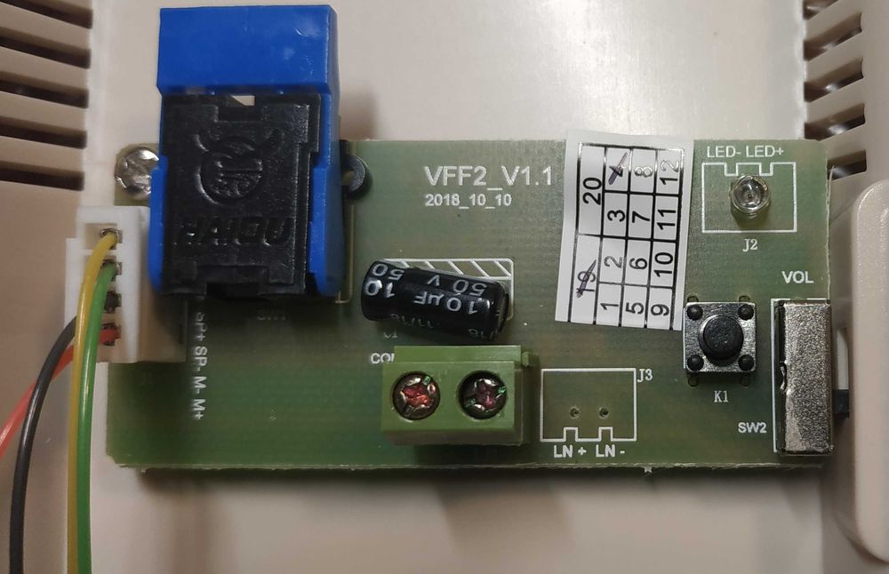 Домофона трубка UNIVERSAL Standard для будь-якої БКС