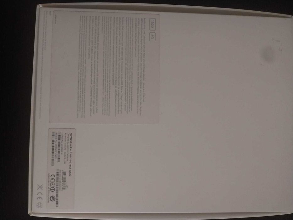 iPad 2 16GB Wi-Fi + 3G (A1396) | Avariado | Com caixa original