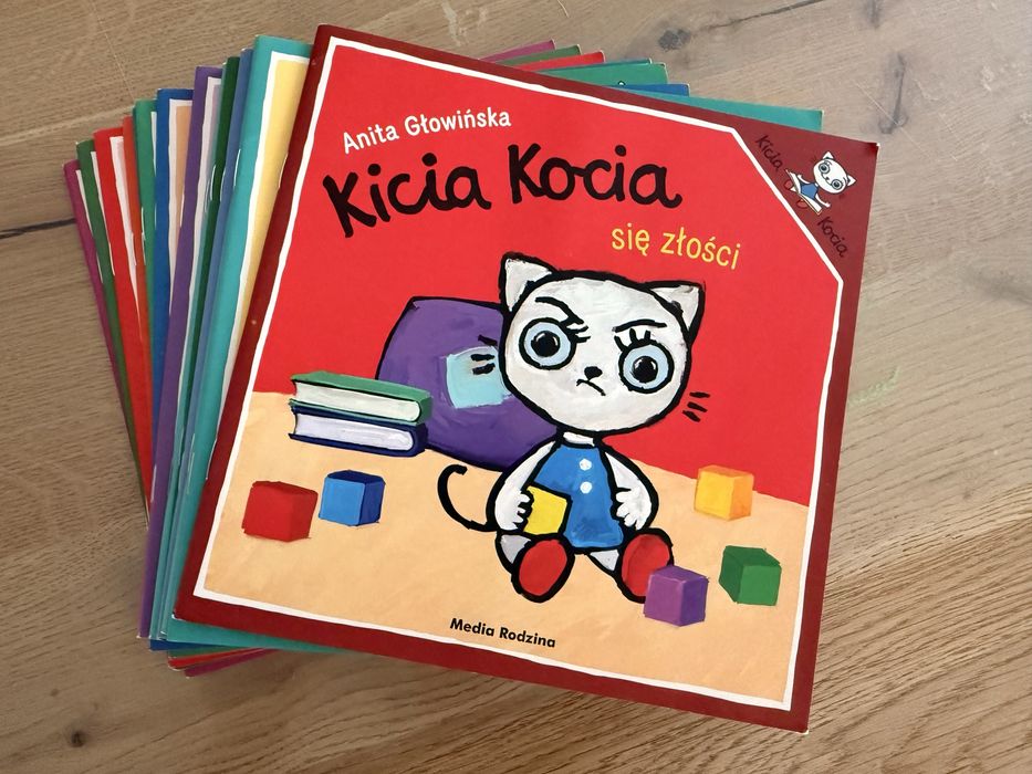 15 książeczek o Kici Koci + zagadki CzuCzu - literki