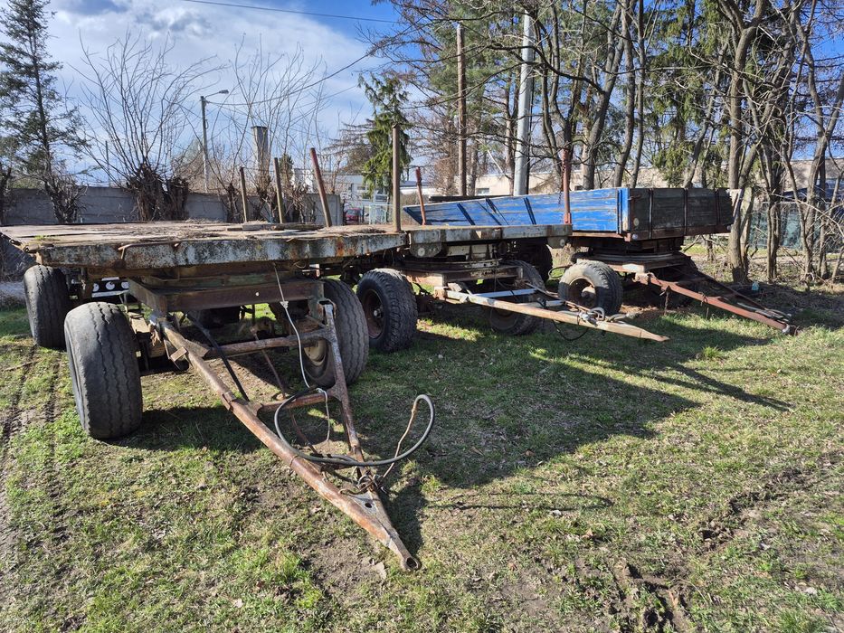 Przyczepa rolnicza czeska bss p93 9 ton Brandys 6 ton panav 0806 agro