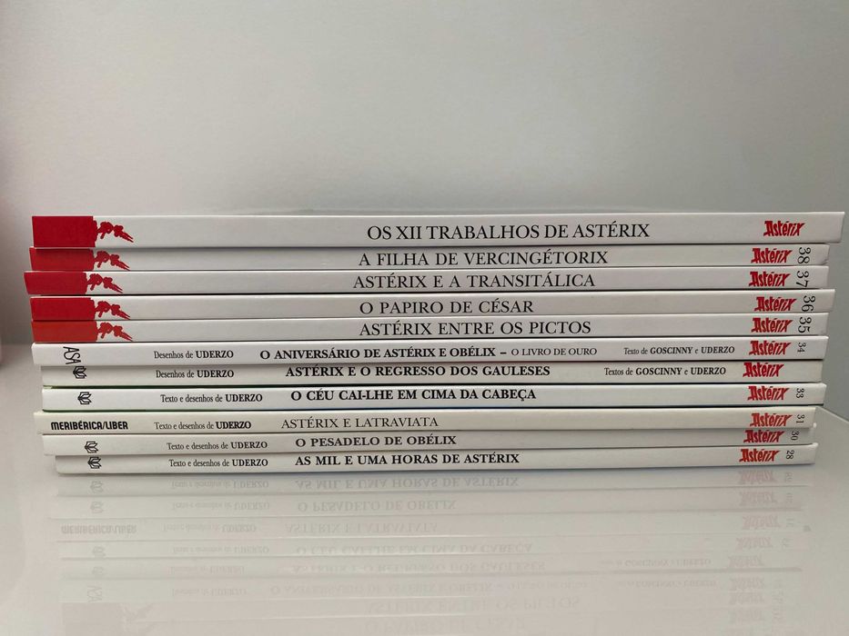 Colecção Livros BD Astérix e Obélix
