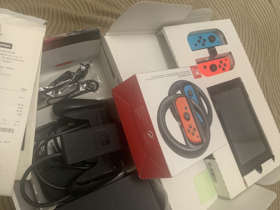 Nintendo Switch para despachar praticamente nova