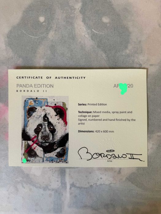 Bordalo II - Panda /20 ARTIST PROOF
