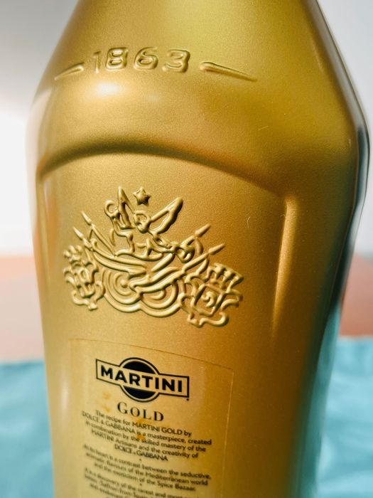 Garrafa Martini Gold