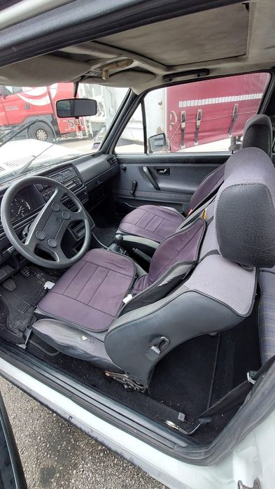 VW Golf 2 GTD 1.6 TD – Motor a Trabalhar – Documentos OK – Projeto