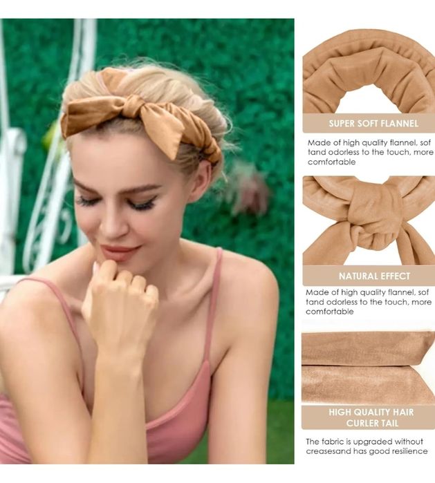 Długie lokówki do lokówek, bez ciepła