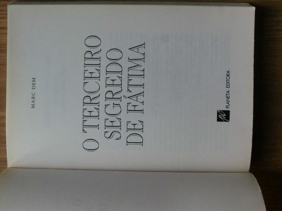 O Terceiro Segredo de Fátima
de Marc Dem