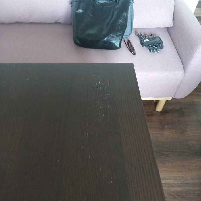 Stół z krzesłami - komplet Alhult (Ikea)