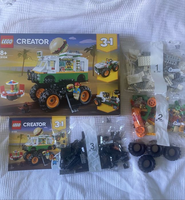 Foodtruck lego creator 3in1