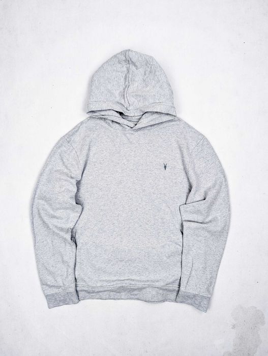 All Saints szara bluza z kapturem L