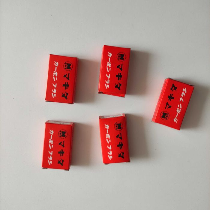 Szczotki węglowe Makita CB-152 Oryginalne - 5 opakowań 20 sztuk Nowe