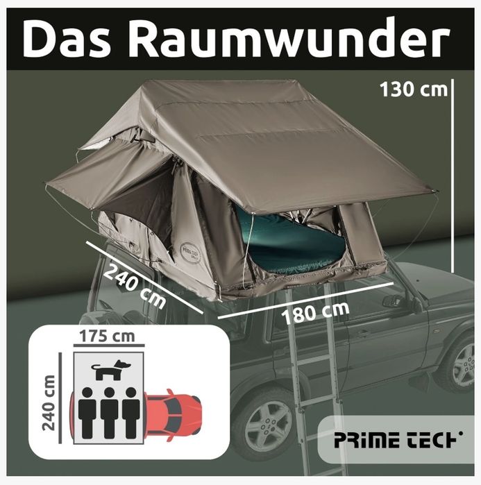 TENDAS DE TEJADILHO PRIME TECH