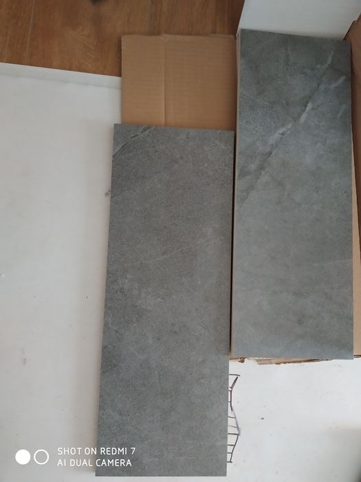 Płytki Tubądzin Organic Mat Grey gładkie! 90 zł metr.