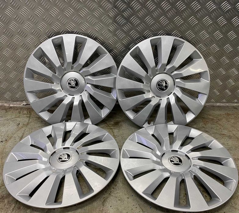 Kołpaki Dekielki Skoda 16 cali Oryginał Adax Koźle