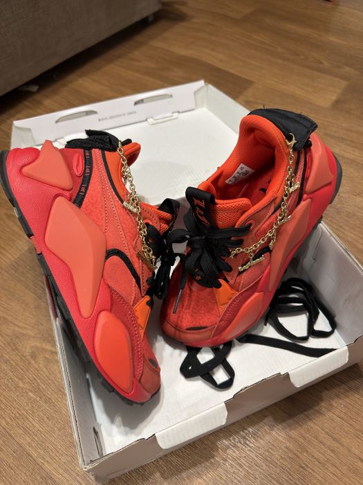 Puma X Lamelo Ball Rs-X Pocket Lafrancé Sneakers Red/Orange оригінал 37,5-38