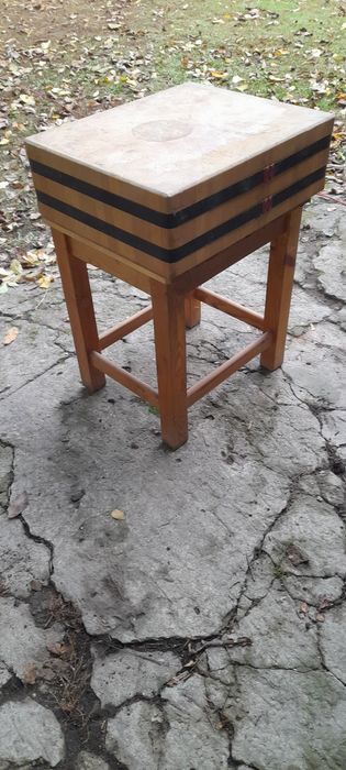 Kloc masarski , rzezniczy 50 x 60 x 20 na podstawie