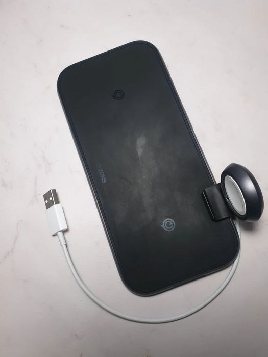 Бездротова зарядка Zens Dual Watch 4in1