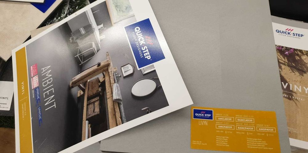 Panel winylowy quick step imitacja betonu 4.5mm AMBIENT LIVYN