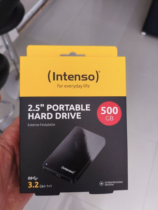 Disco rígido portátil 500gb