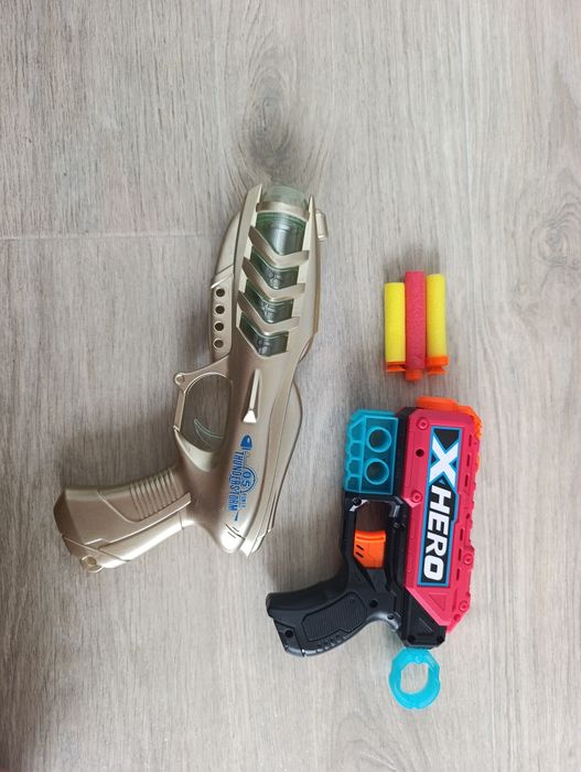 Пистолет музыкальный,с пульками