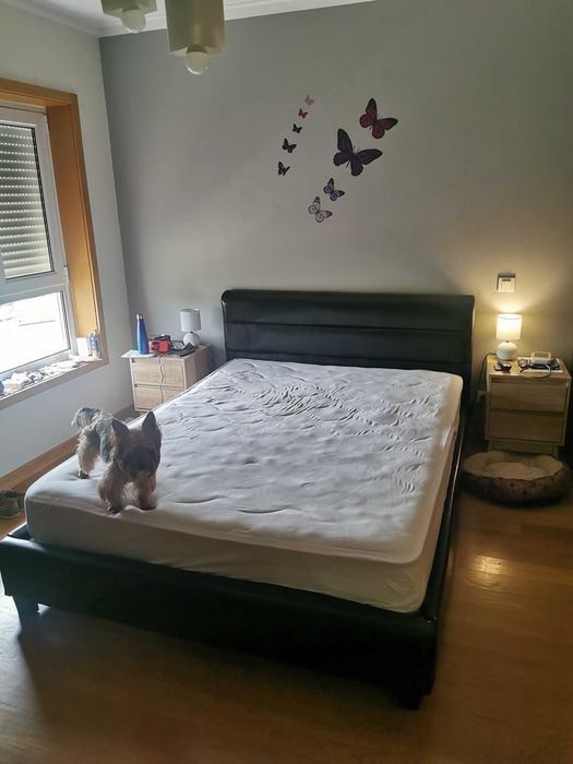 Cama com colchão Pikolin
