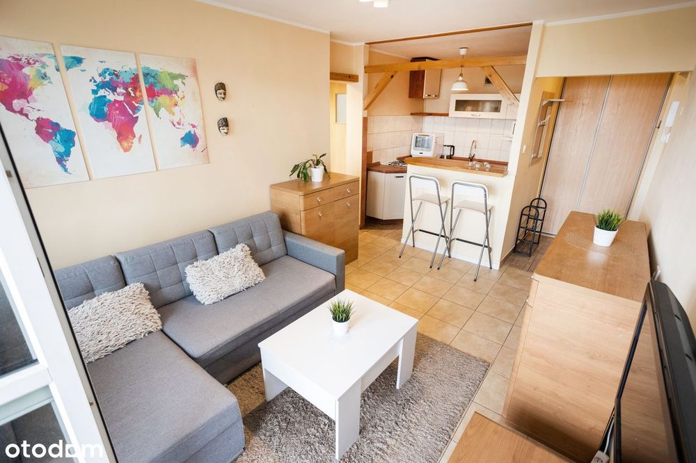 Komfortowe mieszkanie 2 pokoje | Centrum | Balkon | Klimatyzacja