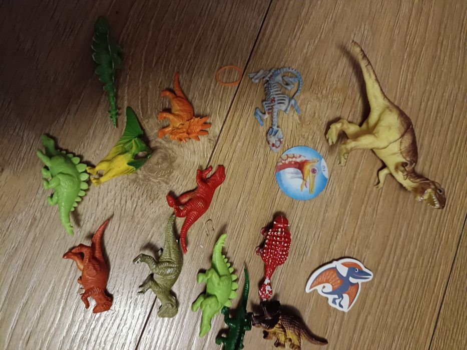 Zestaw dinozaurów