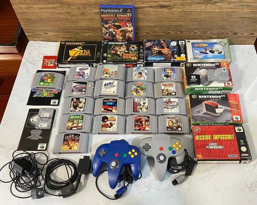 Nintendo 64, Sega, and Matutano Tazos Games, Consoles, and Accessories64586338759939120