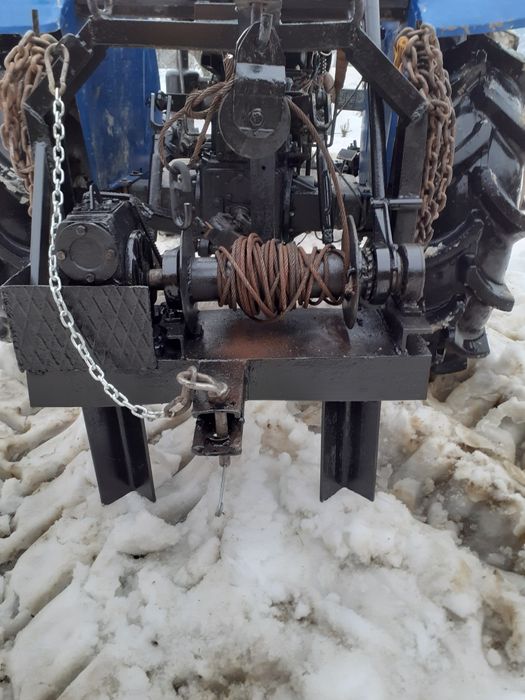 Продам лебідку на міні трактор