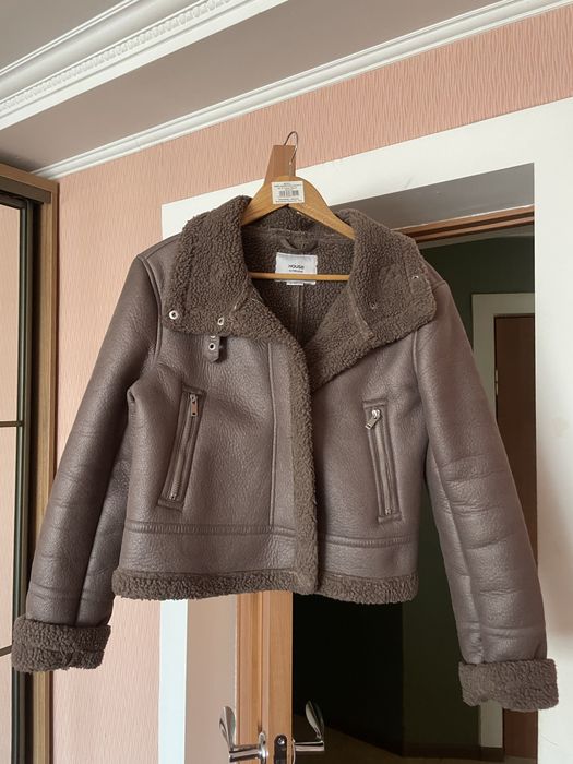 Дублянка жіноча коричнева