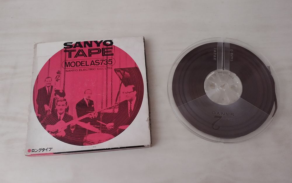 Sanyo Tape Reel Model AS-735, 18 cm64738492491139120