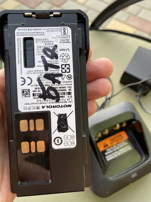 Рація Моторола DP440e  vhf (136-174 МГц)