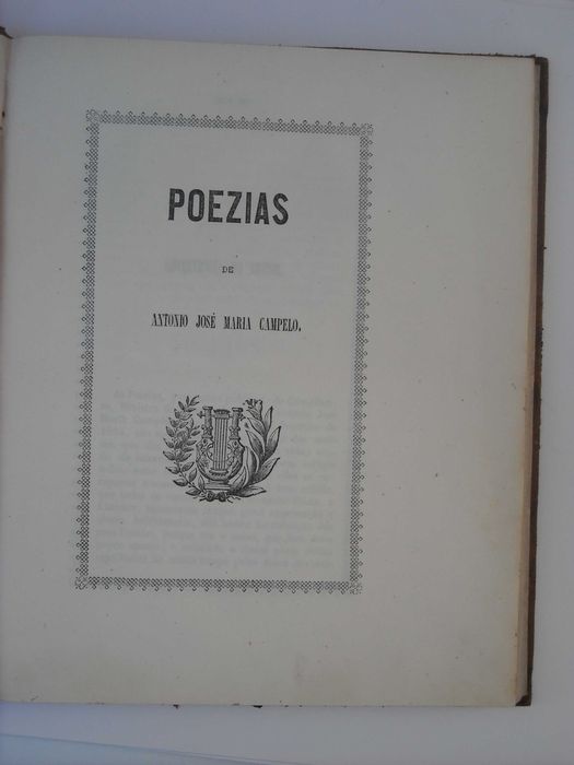 Poezias - António José Maria Campelo