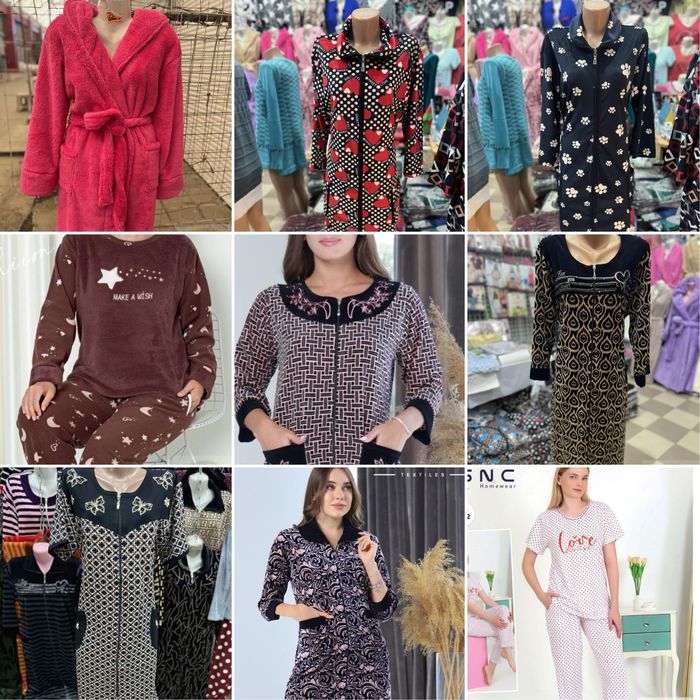 Піжама халат нічна сорочка ночнушка пижама  фліс хб домашній костюм